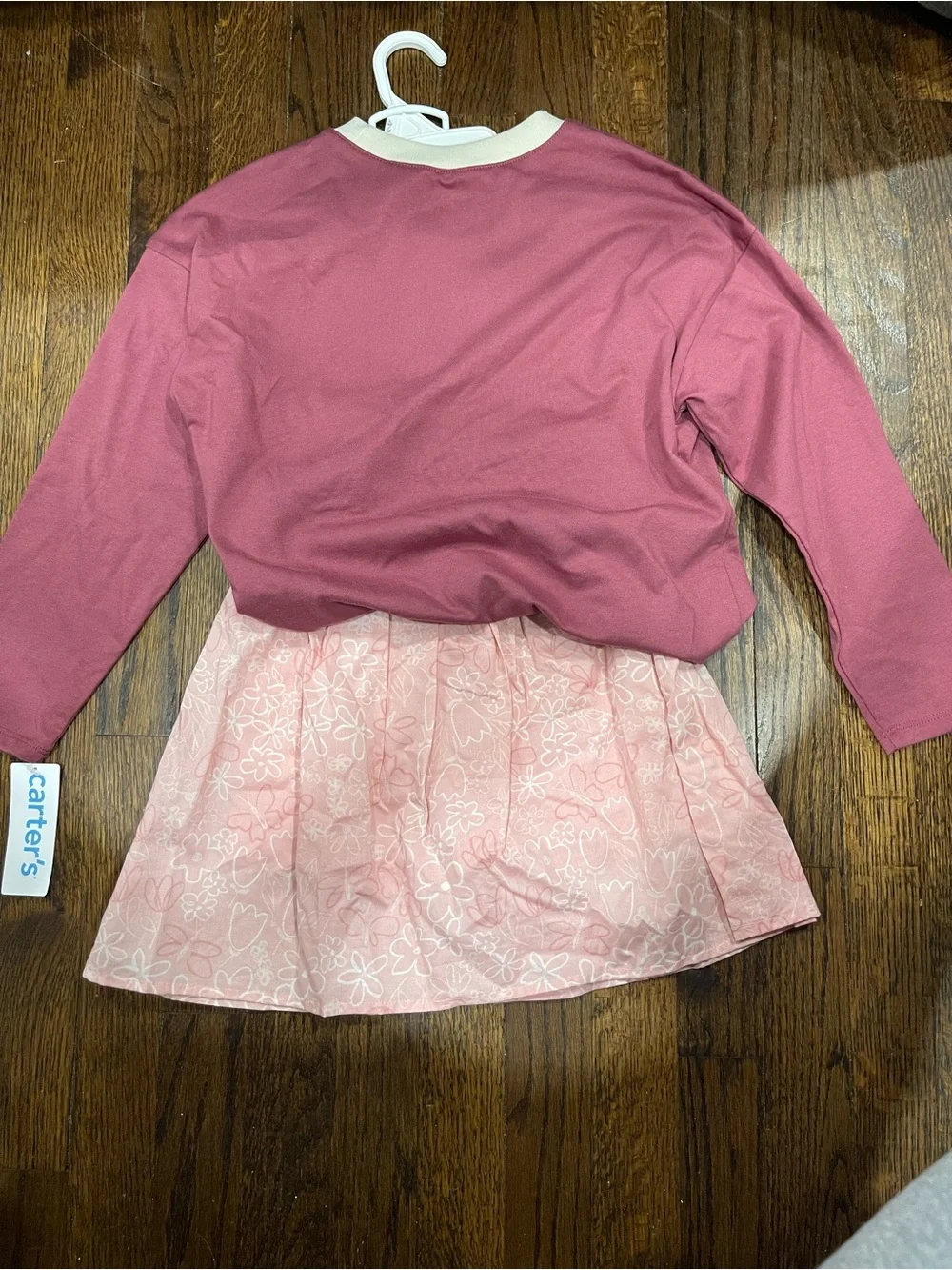 Carter's Mauve Pink 'LONDON' 2 pc set size 8